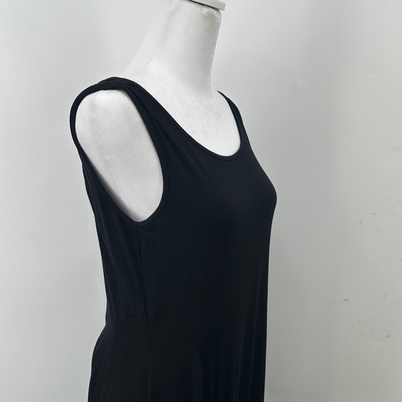 Comfy USA Black Asymmetrical Dress - Picture 2 of 5